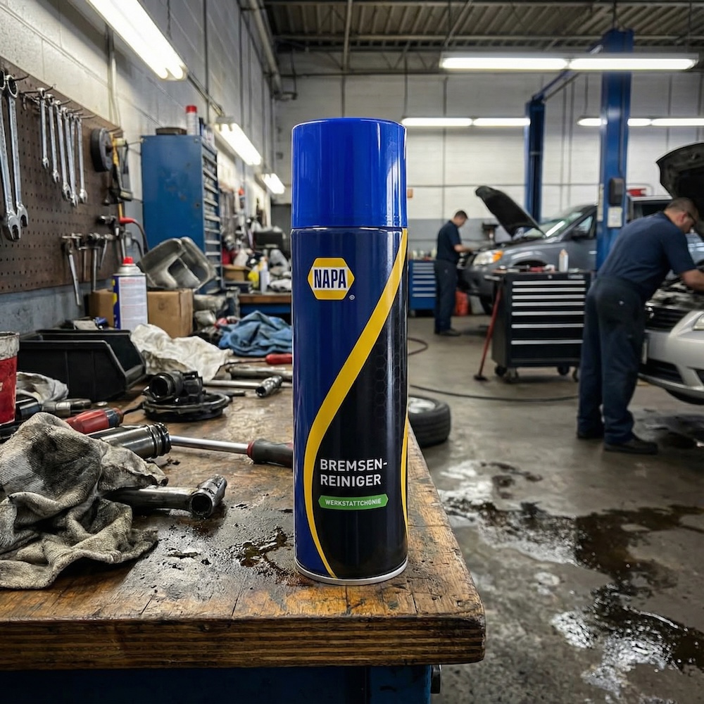 NAPA Bremsen- & Kupplungsreiniger N604500 500ml Schnellreiniger Spray